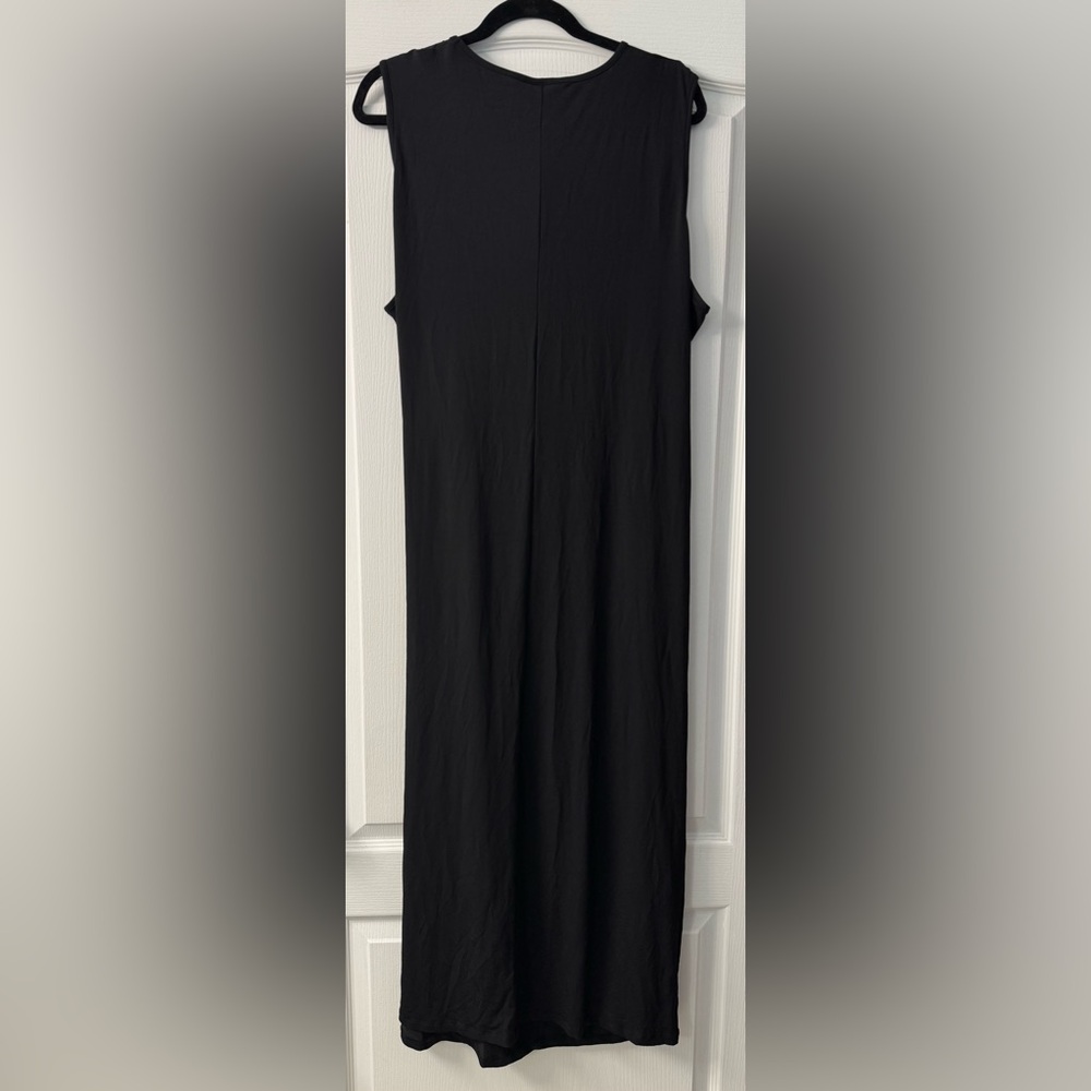 H&M PLUS KNOT-DETAIL DRESS in Black - Picture 8 of 12